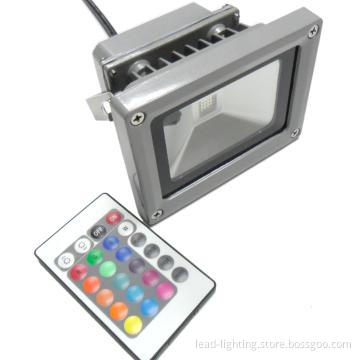 10W RGB LED Flood Light IP65 with Constant Low Current